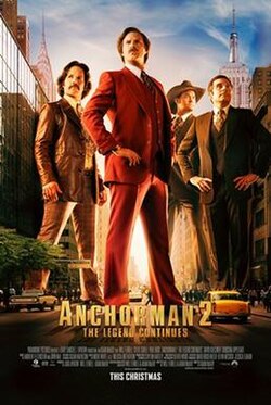 Anchorman 2: The Legend Continues (HD Fandango at Home)